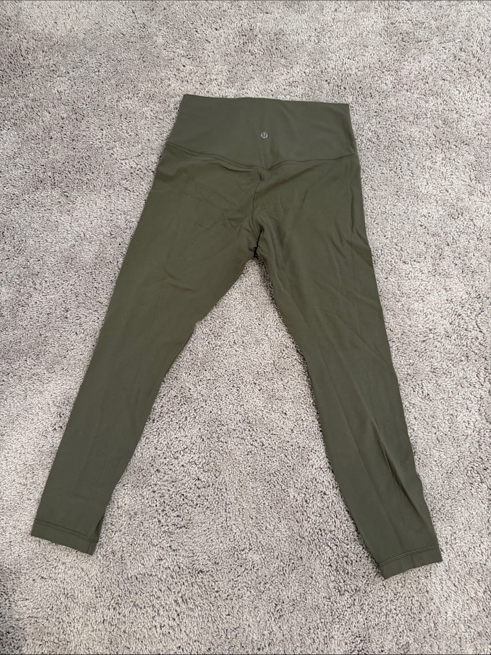 Lululemon Align leggings Olive Green 25”